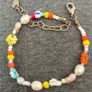 Frasier Sterling Flower Beaded Bracelet